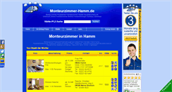 Desktop Screenshot of monteurzimmer-hamm.de